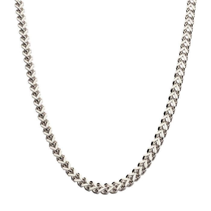 4mm Stainless Steel Franco Chain 22&quot; NSTC0704-22
