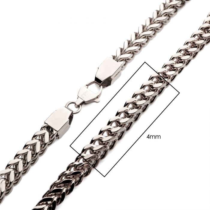 4mm Stainless Steel Franco Chain 22" NSTC0704-22