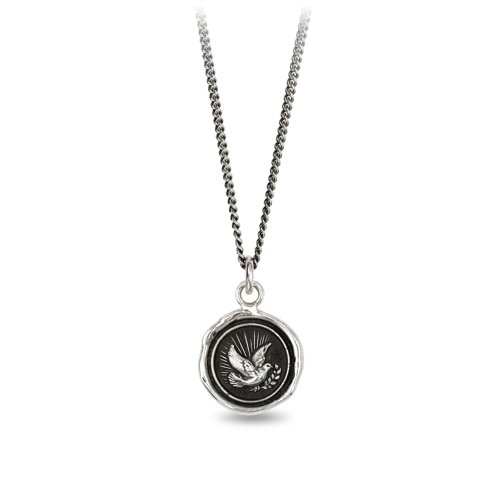 Peace Dove Talisman Necklace