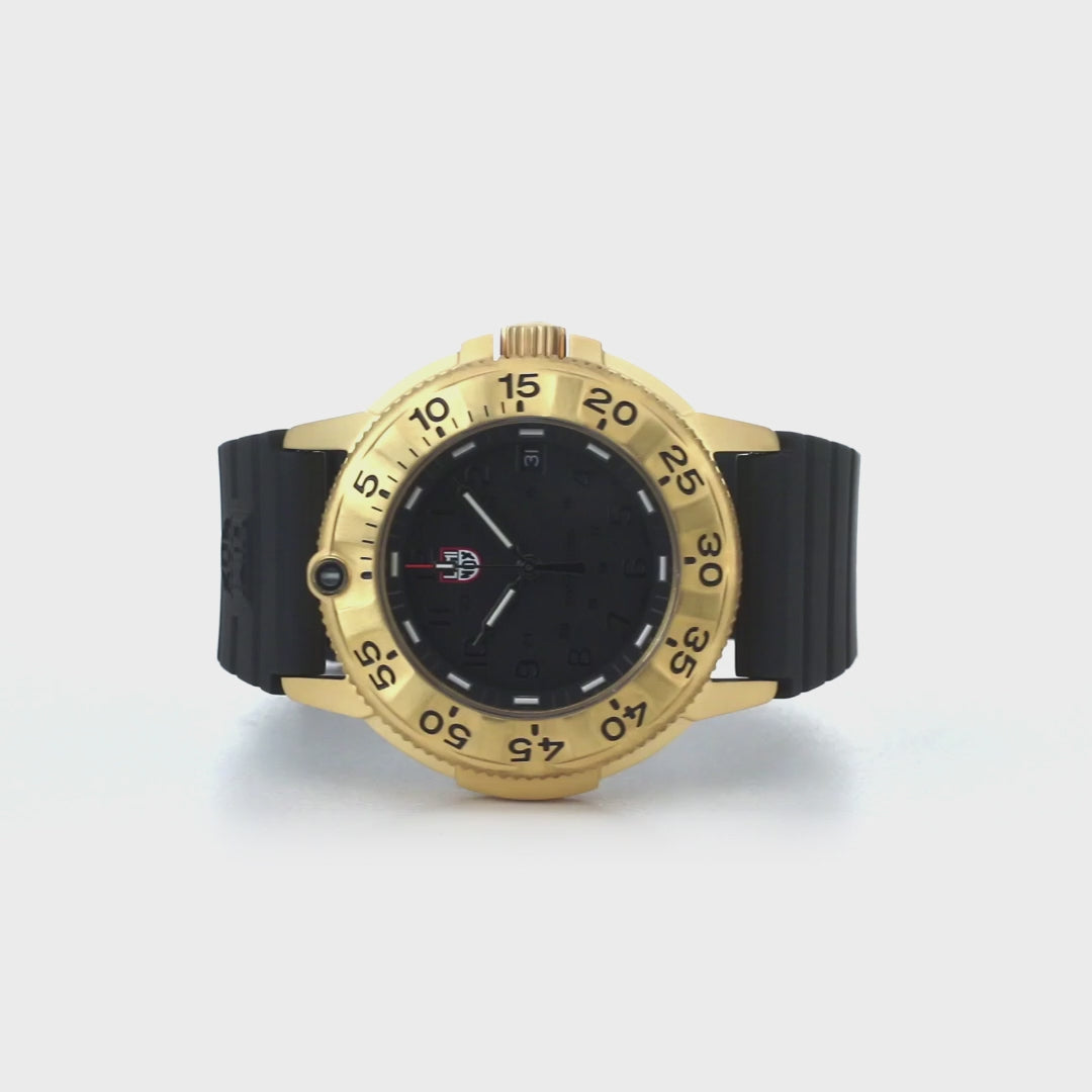 Luminox Navy SEAL Foundation 25th Anniversary 3220 Series Gold Color Edition 3221.NSF