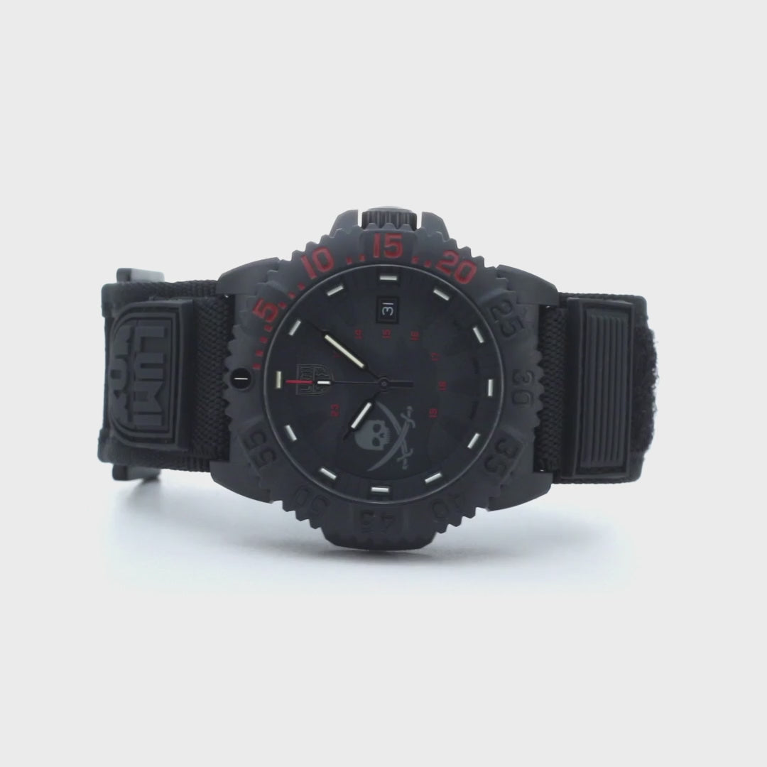 Luminox Limited Edition Navy Seal Jolly Roger Pirate Series 3051.PIR.LE
