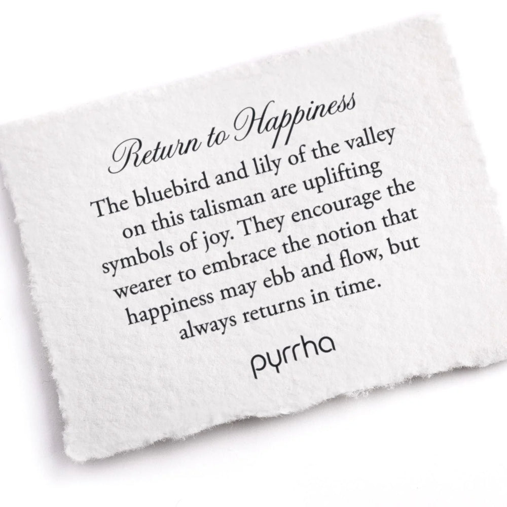 Return to Happiness Talisman Necklace