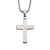 Stainless Steel Cross Drop Pendant With Round Box Chain SSP15465NK