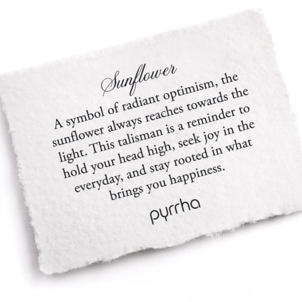 Sunflower Talisman Necklace