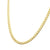 7.4mm 18K Gold Plated Titanium Curb Chain 22" TIGNKCHN1674-22