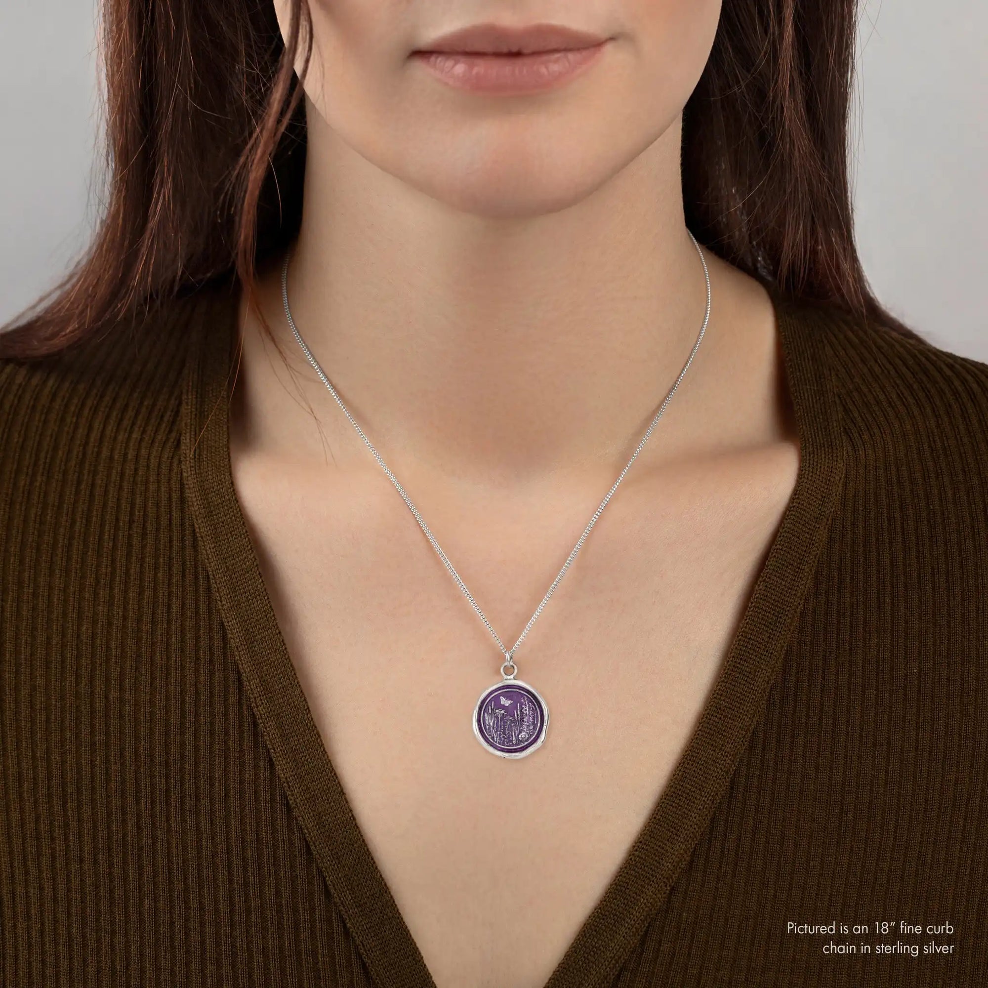 Wild at Heart Mystic Violet True Colors Talisman Necklace