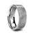 Thorsten Spartan Fingerprint Engraved Flat Pipe Cut Tungsten Ring Polished (4-8mm) F861-FBBT