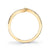 14K Yellow Gold 0.13ct. Diamond Asymmetric Fashion Ring