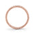 14K Rose Gold Twisted Stackable Fashion Ring