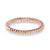 14K Rose Gold Twisted Stackable Fashion Ring