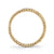 14K Yellow Gold Twisted Stackable Fashion Ring