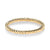 14K Yellow Gold Twisted Stackable Fashion Ring