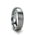 Thorsten Perseus Brushed Finish Rounded Tungsten Carbide Ring (4-10mm) W339-DBT