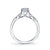 Mars Bridal Signature Infinity Twist Shank Diamond Engagement Ring 25475
