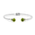 Samuel B. Peridot Birthstone Glow Bangle Bracelet - August