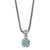 Samuel B. Aquamarine Birthstone Glow Necklace - March