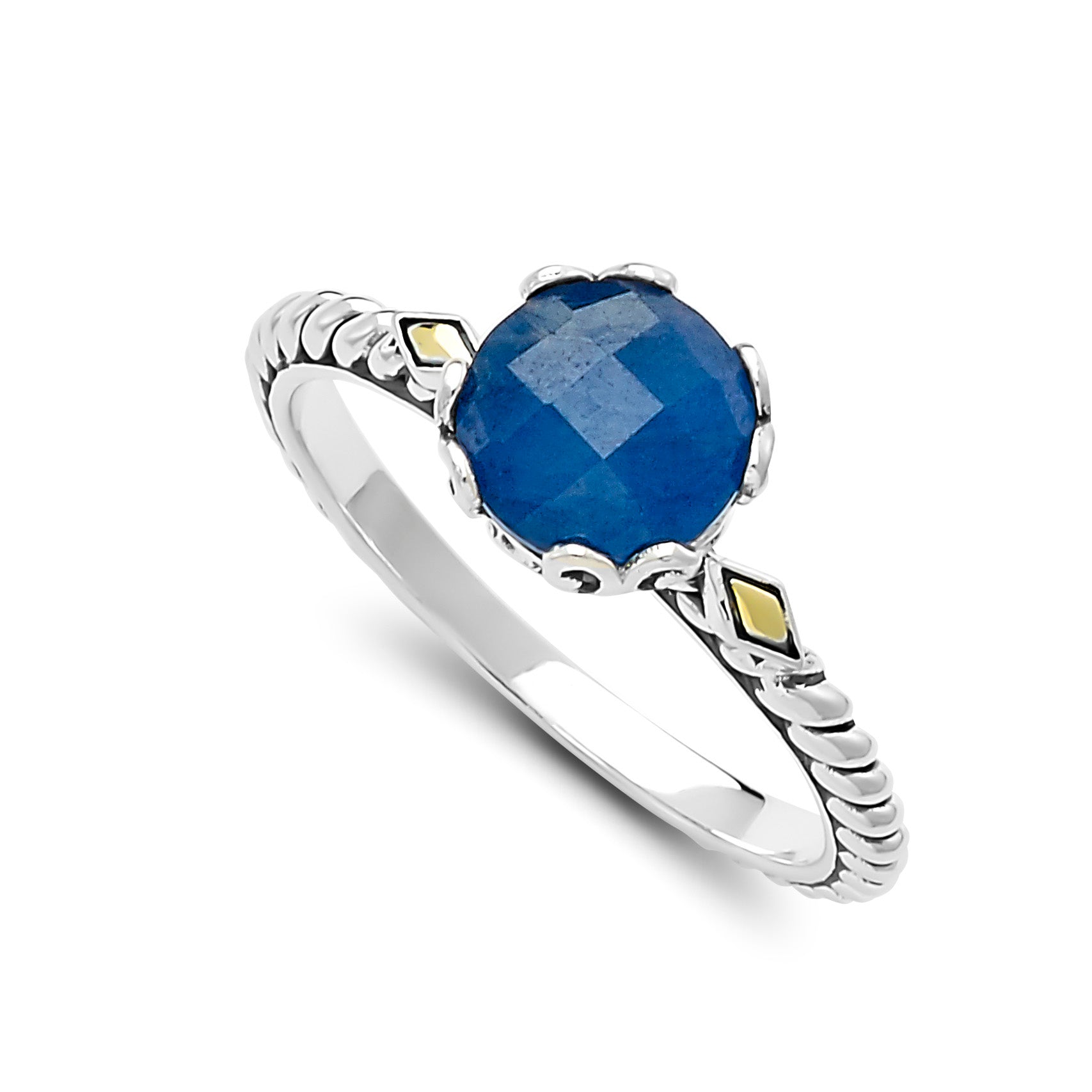 Samuel B. Blue Sapphire Birthstone Glow Ring September