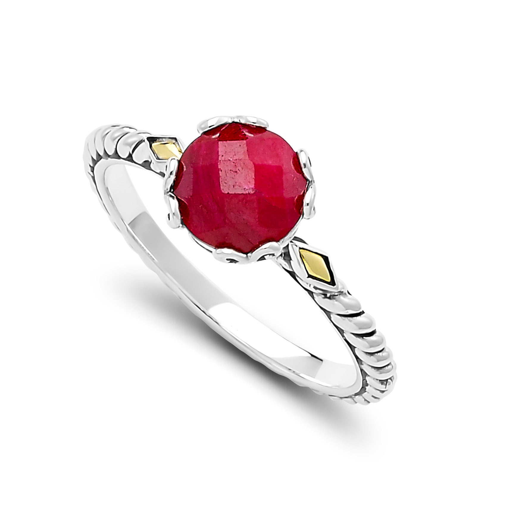 Samuel B. Ruby Birthstone Glow Ring July