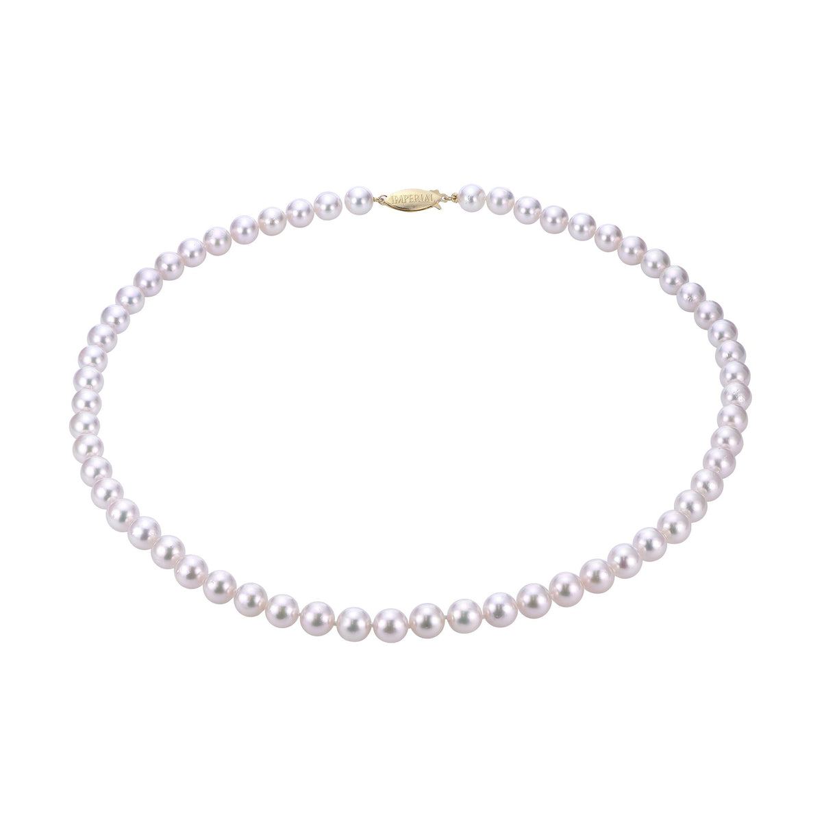 14K Gold Signature High Luster Akoya Pearl 18&quot; Strand