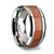 Thorsten Khaya Tungsten Band w/ Polished Bevels & Exotic Mahogany Hard Wood Inlay (6-10mm) W1895-MHWI