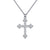 Lafonn Simulated Diamond 0.35ct Cross Necklace 9N025CLP