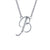 Lafonn Simulated Diamond Letter "B" Pendant Necklace 9N070CLP