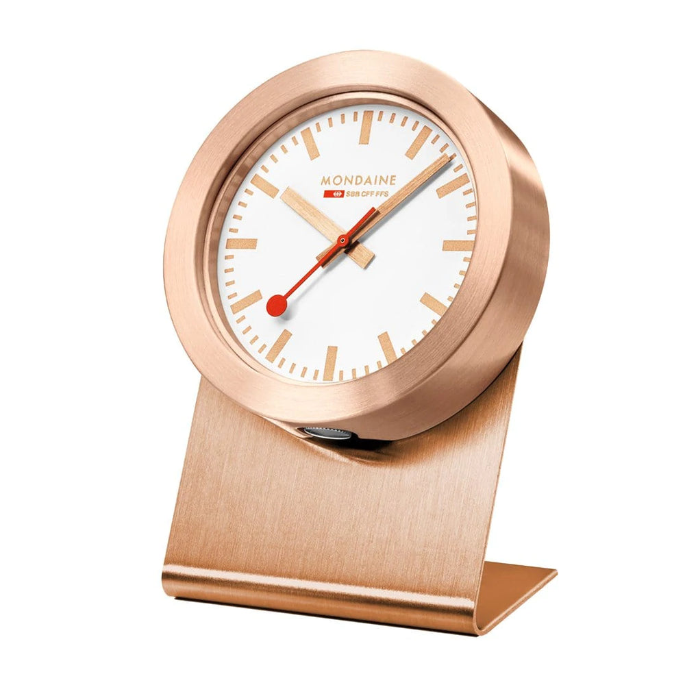 Mondaine Official Swiss Railways Magnetic Desk Clock A660.30318.82SBK