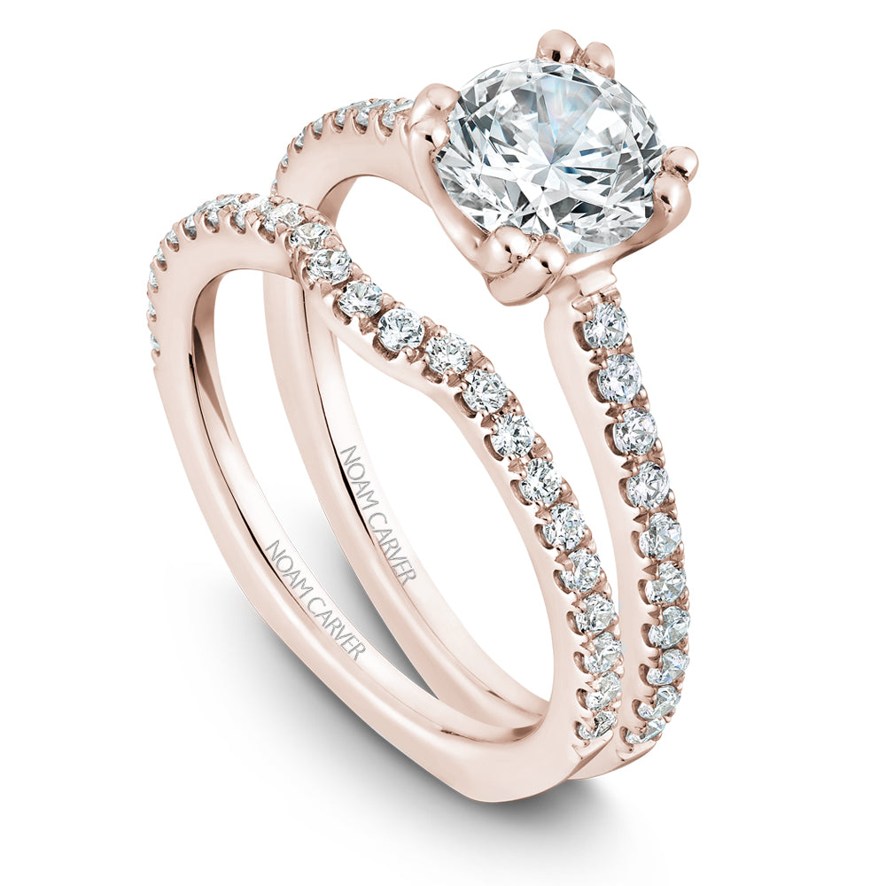 Noam Carver Diamond Engagement Ring B001-01A