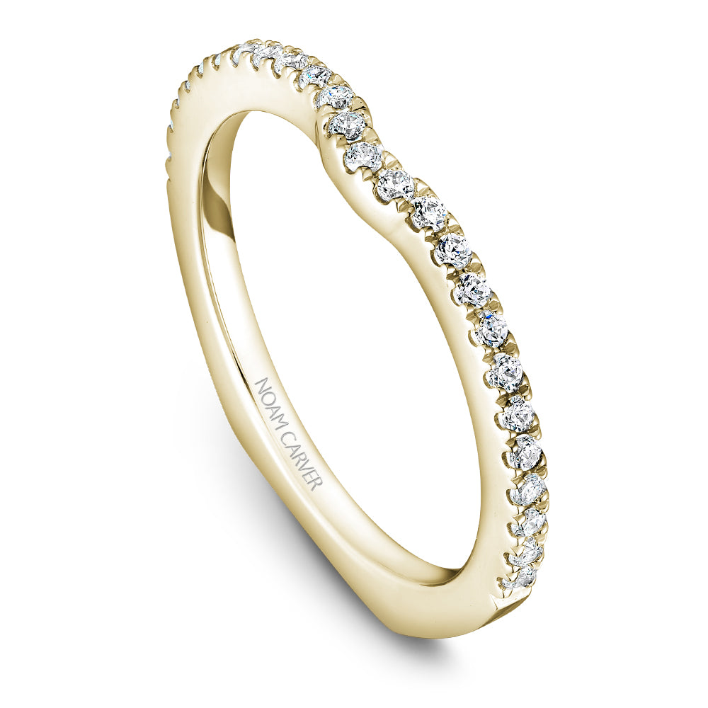 Noam Carver Diamond Wedding Band B001-01B