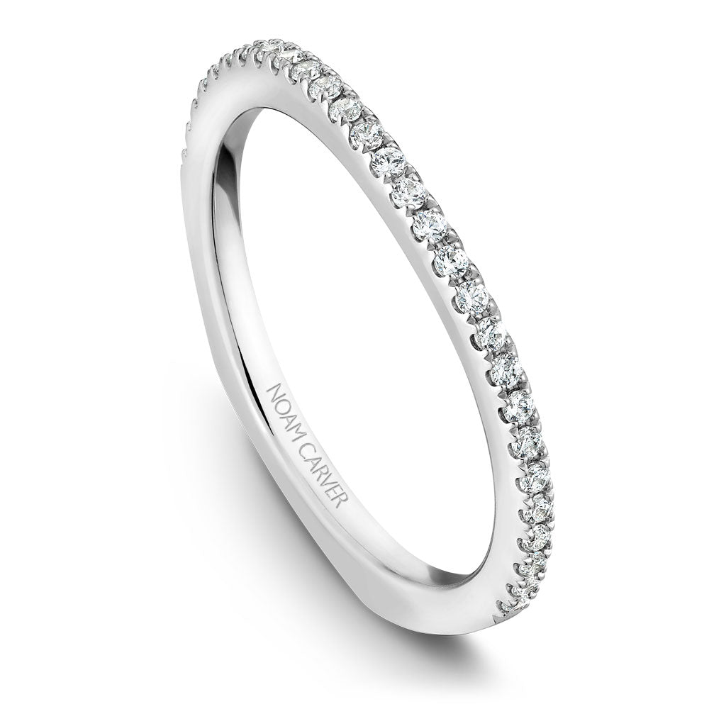 Noam Carver Diamond Wedding Band B001-03B