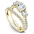 Noam Carver Three Stone Diamond Engagement Ring B001-05A