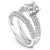 Noam Carver Diamond Wrapped Engagement Ring B003-01A