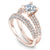 Noam Carver Diamond Wrapped Engagement Ring B003-01A