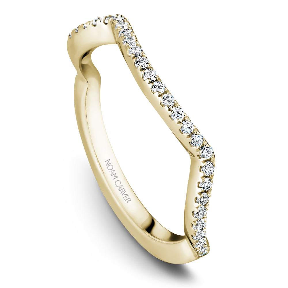 Noam Carver Diamond Wedding Band B004-03B