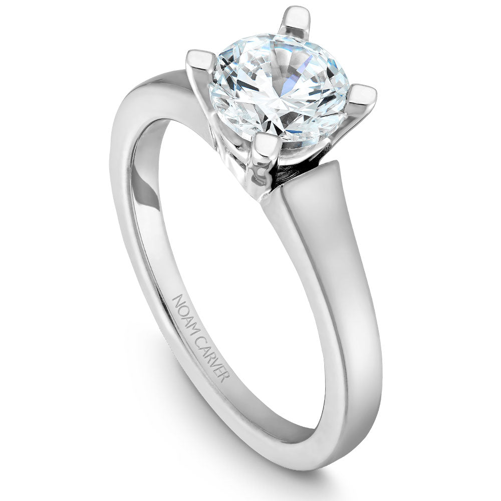 Noam Carver Solitaire Engagement Ring B006-03A