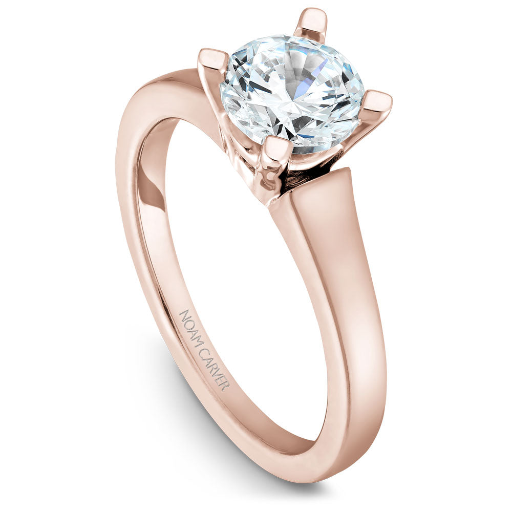 Noam Carver Solitaire Engagement Ring B006-03A