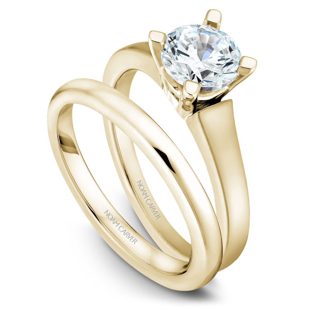 Noam Carver Solitaire Engagement Ring B006-03A