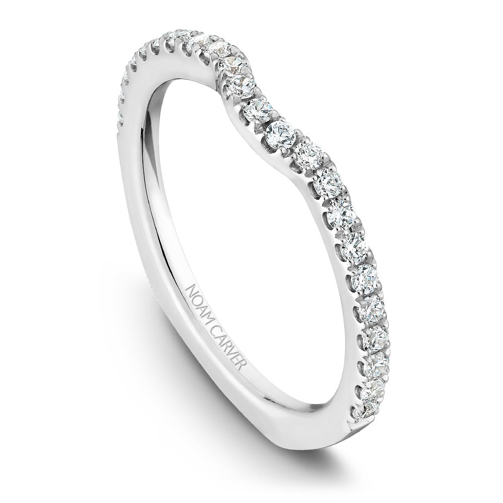 Noam Carver Diamond Wedding Band B015-01B