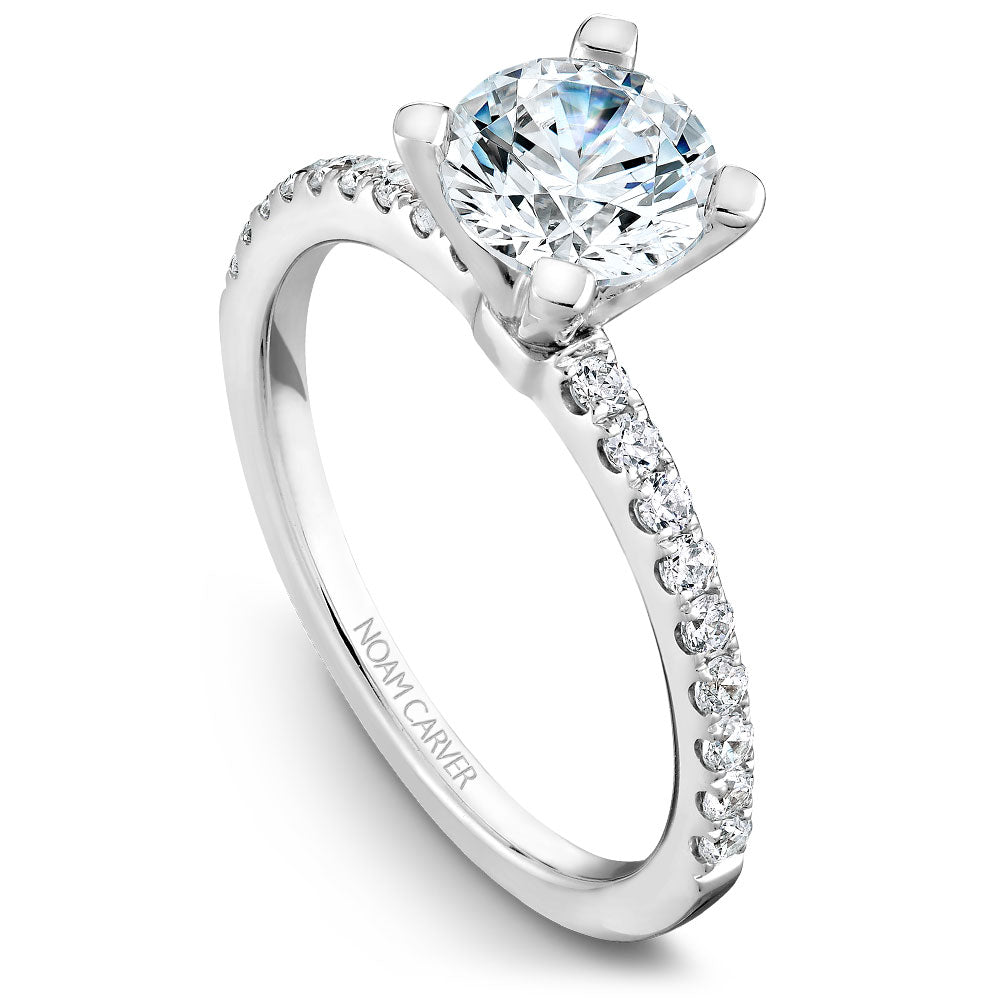 Noam Carver Diamond Engagement Ring B017-01A