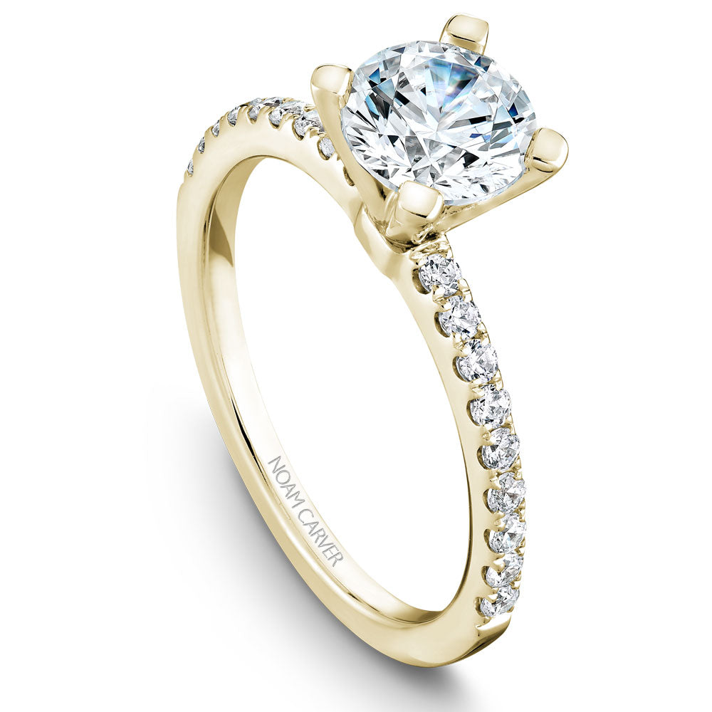 Noam Carver Diamond Engagement Ring B017-01A