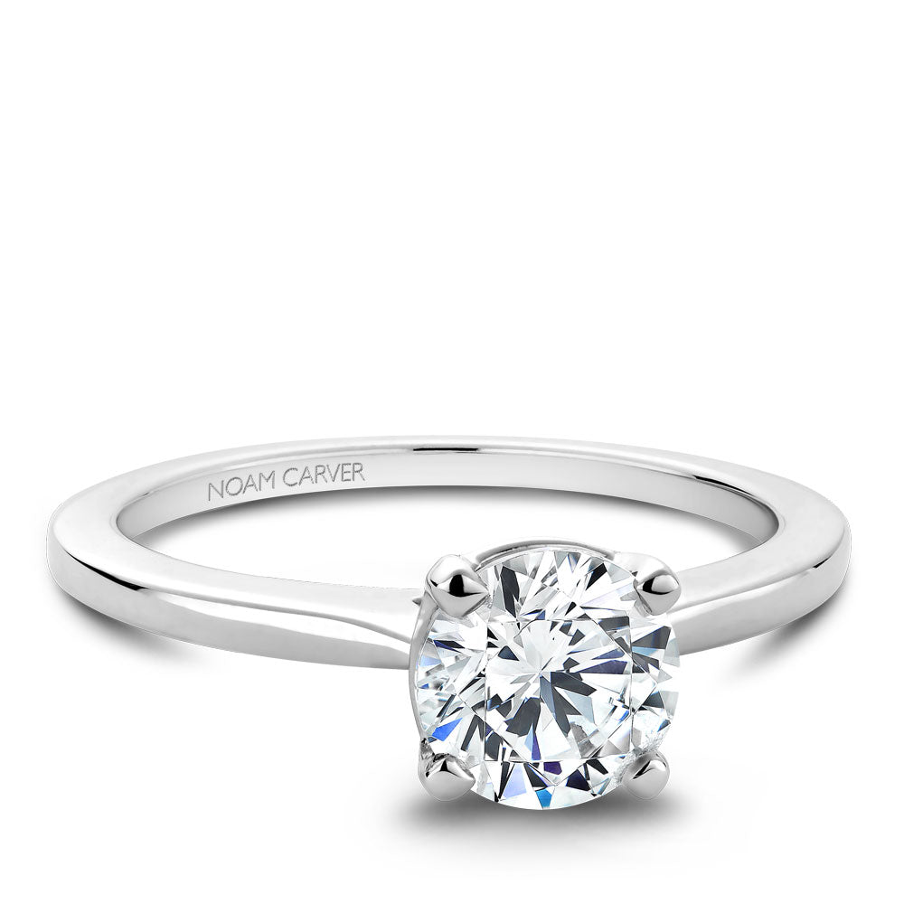 Noam Carver Classic Solitaire Engagement Ring B018-01A