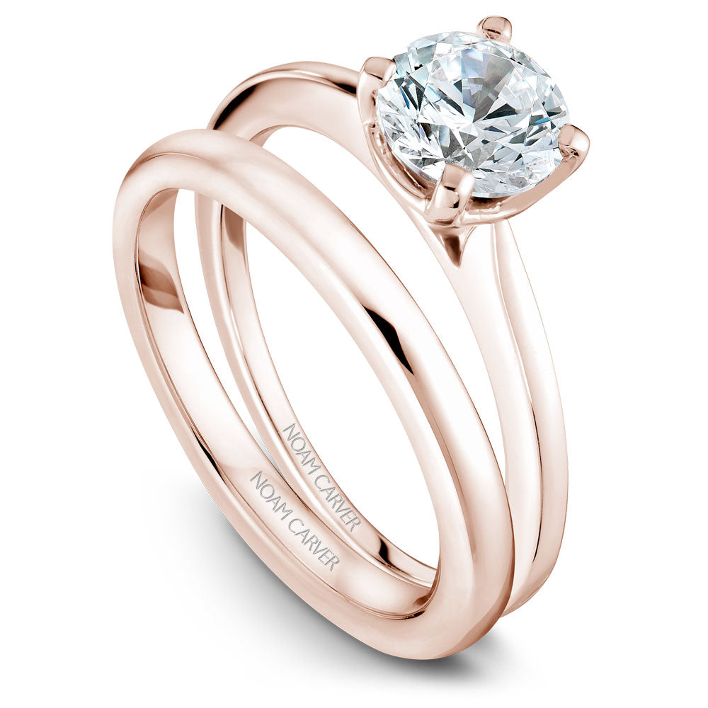 Noam Carver Classic Solitaire Engagement Ring B018-01A