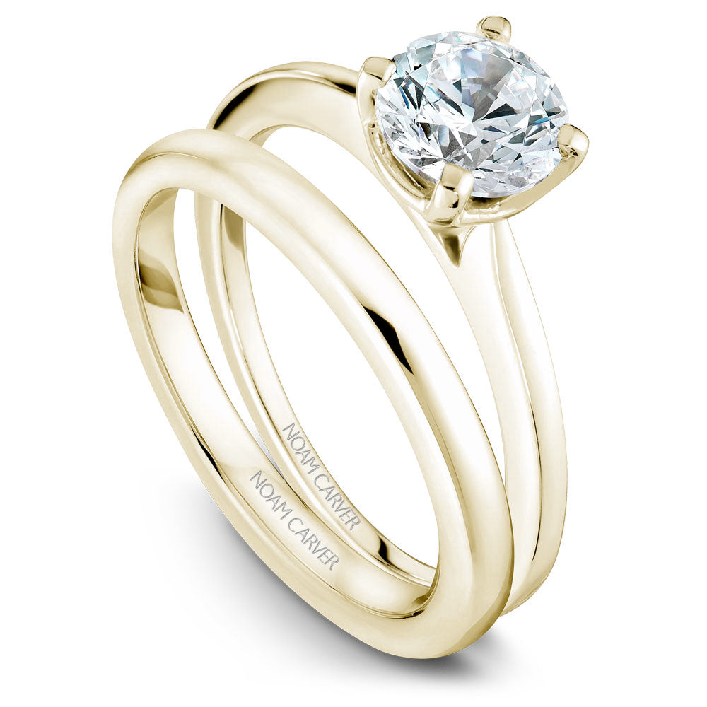 Noam Carver Classic Solitaire Engagement Ring B018-01A