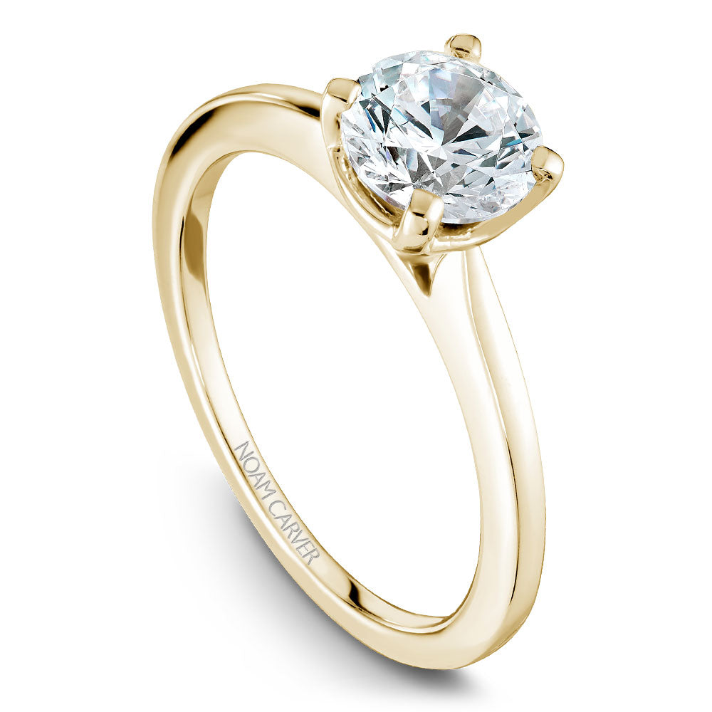 Noam Carver Classic Solitaire Engagement Ring B018-01A