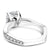 Noam Carver Micro Pavé with Diamond Detail Engagement Ring B020-02A