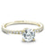 Noam Carver Diamond Engagement Ring with Diamond Detail Accent B022-01A