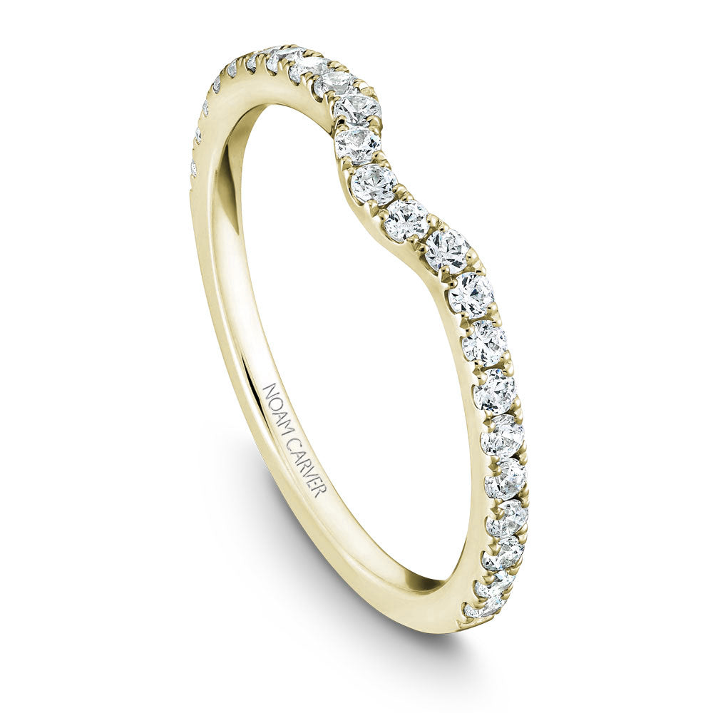 Noam Carver Diamond Wedding Band B022-01B