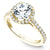 Noam Carver Diamond Halo Engagement Ring B034-03A