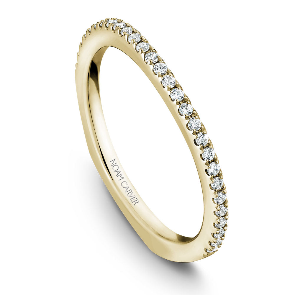 Noam Carver Diamond Wedding Band B035-01B