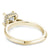 Noam Carver Soliatire with Diamond Detail Engagement Ring B041-01A